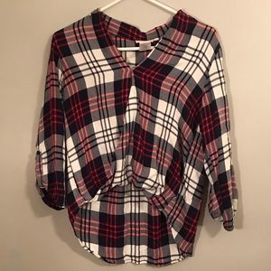 Flannel top